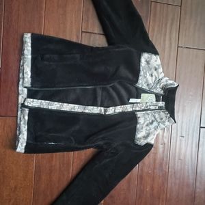 Girls Black Lightweight Jacket